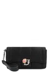 Dsquared2 D2 Statement Quilted Clutch Bag In Black