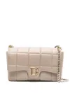 Dsquared2 D2 Statement Soft Shoulder Bag In Grey