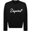 Dsquared2 D2 Sweatshirt Black In Black
