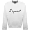 Dsquared2 D2 Sweatshirt White In White