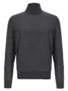 Dsquared2 D2 Turtleneck Sweater In Black