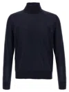 Dsquared2 D2 Turtleneck Sweater In Blue
