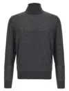 Dsquared2 D2 Turtleneck Sweater In Black