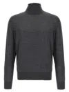 Dsquared2 D2 Turtleneck Sweater In Gray