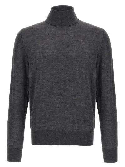 Dsquared2 D2' Turtleneck Sweater In Gray
