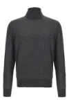 Dsquared2 D2 Turtleneck Sweater In Gray