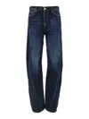 Dsquared2 D2 Twisted Jeans In Blue
