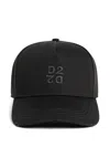 Dsquared2 D2 Upside Down Baseball Cap In Gold