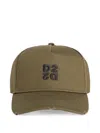 Dsquared2 D2 Upside Down Baseball Cap In Green