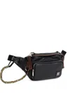 Dsquared2 D2 Upside Down Belt Bag In Black
