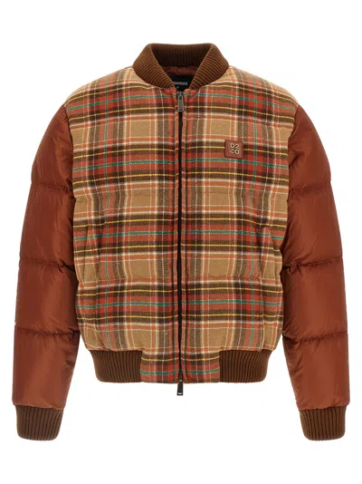 DSQUARED2 DSQUARED2 'D2 UPSIDE DOWN' BOMBER JACKET