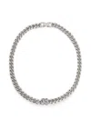 Dsquared2 D2 Upside Down Necklace In Silver