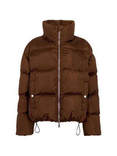 Dsquared2 D2 Upside Down Daunenjacke In Brown
