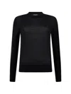 Dsquared2 D2 Upside-down Pullover In Black