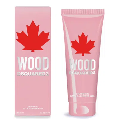 Dsquared2 D2 Wood Pour Femme Shower Gel 200ml In White