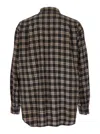 Dsquared2 Capsule Shirt In All-over Check Patterned Cotton In Multi