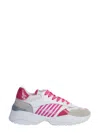 Dsquared2 D24 White Leather Sneakers In White