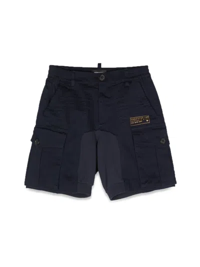 Dsquared2 D2kids Shorts In Blue