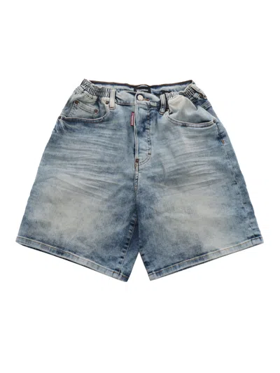 D-squared2 Kids'  D2p806m Calzoncini In Blue