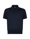 Dsquared2 D2 Upside Down Polo In Blue