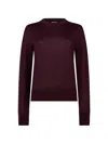 Dsquared2 D2-upside-down Pullover In Burgundy