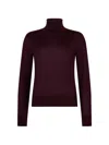 Dsquared2 D2-upside-down Turtleneck Pullover In Purple