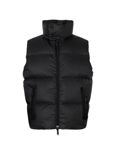 Dsquared2 Dsquared Black Nylon Sleeveless Down Jacket