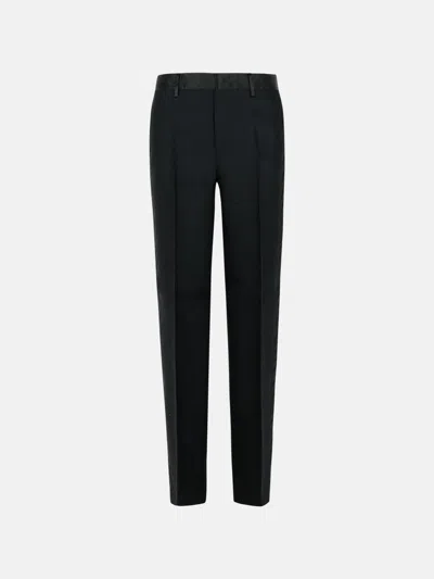 Dsquared2 Daisy' Virgin Wool Blend Pants In Black