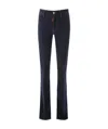 Dsquared2 Mid-rise Flared Jeans In Black