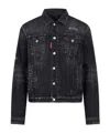 Dsquared2 Dan Black Jacket In Black