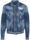 Dsquared2 Dan Denim Jacket In Blue