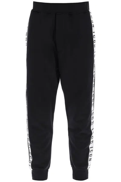 DSQUARED2 DSQUARED2 DAN JOGGERS WITH ICON BANDS MEN