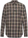 Dsquared2 Long-sleeved Shirt In 001f Brown
