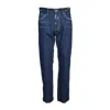 Dsquared2 Blue Jeans With Belt Loops And Logo Patch On The Rear