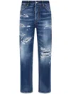 Dsquared2 Boston Jeans In Dark Blue