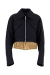 Dsquared2 Wool Jacket With Cropped Length And Dual Front Pockets In Black