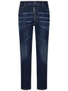 DSQUARED2 DARK CLEAN WASH COOL GIRL SLIM FIT JEANS