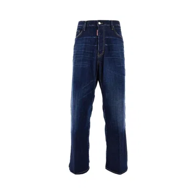 Dsquared2 Dark Clean Wash Loose Fit Jeans