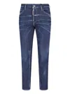 DSQUARED2 DARK CLEAN WASH SKATER JEANS