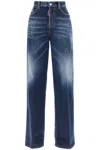 Dsquared2 Roadie Fit Stretch Bootcut Denims 27cm In Multicolor