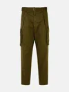 Dsquared2 Dark Green 'cargo' Pants In Green