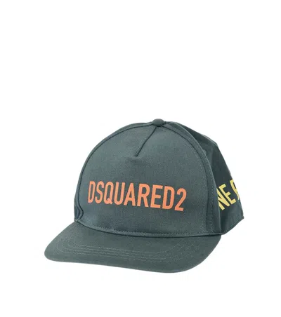 Dsquared2 Dark Green Logo Baseball Cap