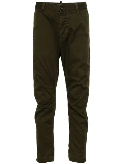 Dsquared2 Sexy Tapered Chino Trousers In Multicolor