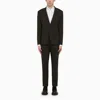 DSQUARED2 DSQUARED2 DARK GREY SINGLE-BREASTED WOOL SUIT MEN