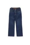 Dsquared2 Dark Indigo Aviator Wash Loose Jeans In Blue