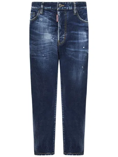 DSQUARED2 DSQUARED2 DARK PERFECT CLEAN WASH BRO JEANS