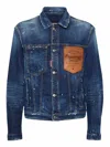 Dsquared2 Fitted Sports Jacket With Contrasting Stitching