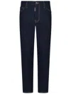 Dsquared2 642 Stretch Cotton Denim Jeans In Blue