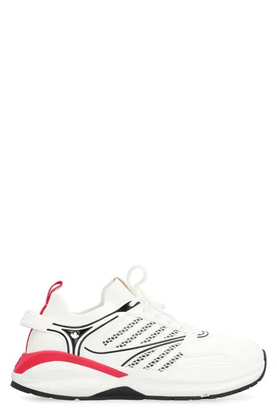 Dsquared2 Dash Fabric Low-top Sneakers In White