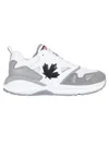 Dsquared2 Panelled Chunky Sneakers In Bianco/grigio/nero